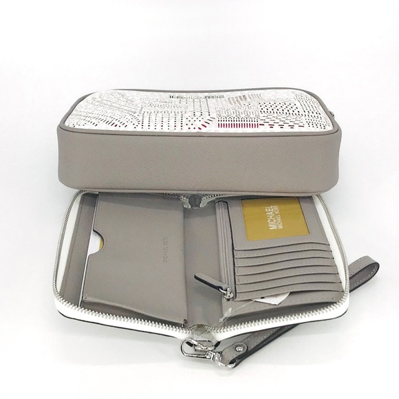 2PCS Micheal Kors London Crossbody Wallet Set - Picture 5 of 8